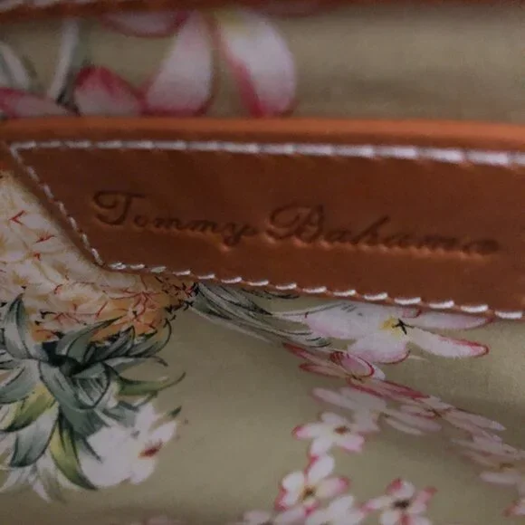 Tommy Bahama Maize Tote Bag NWT - Picture 7 of 12